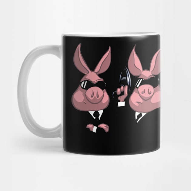 Pigs in black by zilone